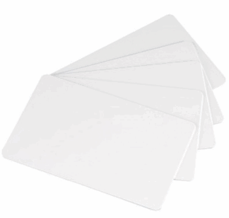 CARTE PVC BLANCHE 86X54MM/0.76MM  (CARDPVC1)