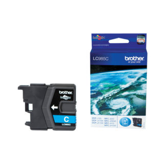 Brother LC985C - Cartouche d'encre originale – Cyan (BROLC985C)
