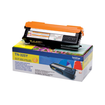 Brother TN-325Y - Cartouche de toner originale – Jaune (BROTN325Y)