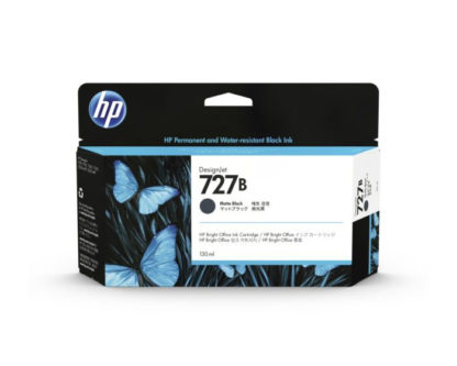 HP 727B Cartouche d'encre DesignJet, noir mat, 130 ml (HP3WX13A)