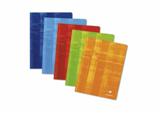 CLAIREFONT CLF CAHIER TP 90G A5+ 17X22CM 64P SEYES UNI (CLF2573C)