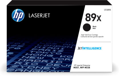 HP Toner noir LaserJet 89X authentique grande capacité (HPCF289X-EU)