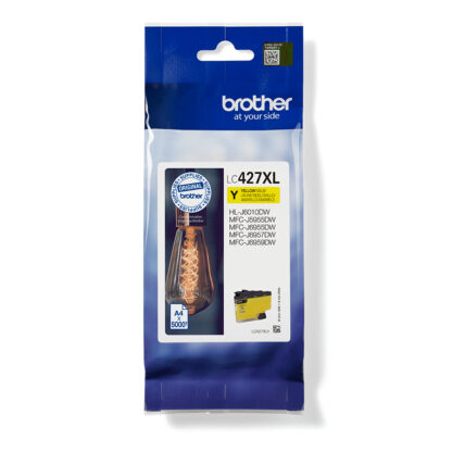 Brother LC427XLY - Cartouche d'encre originale - Jaune (BROLC427XLY)