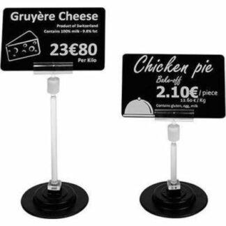 EVO SUPPORT MAGNETIQUE ETIQUETTE 12CM HAUT (PTAGAC000005)
