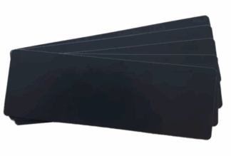 CARTE PVC NOIR LONGUE (CARDPVC6B)