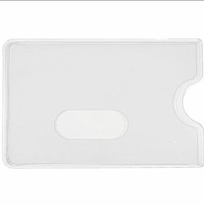 ETUI-CARTE POUR 1 CARTE PVC THERMOFORME ULTRA PLAT  (ABIDP80)