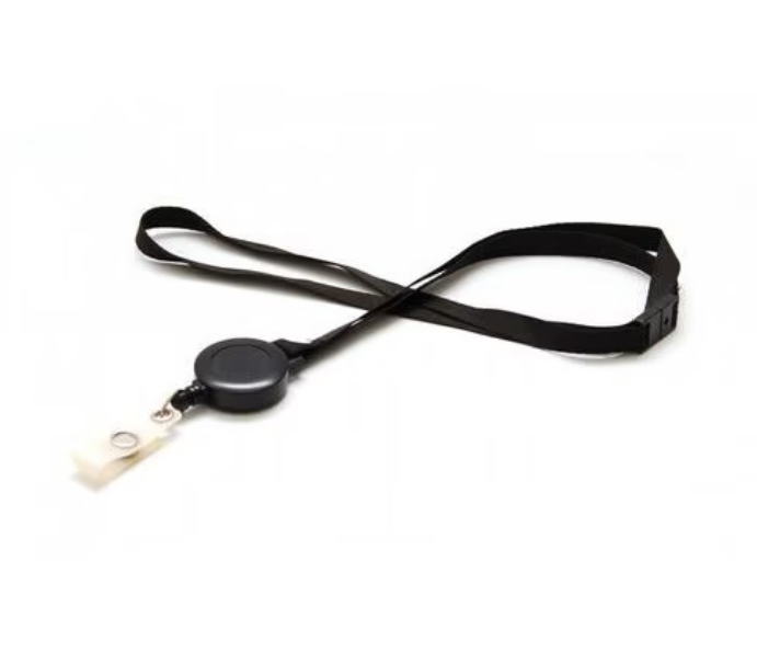 EVO ZIPCORD CORDON POLYESTER SATIN NOIR 10MM AVEC FERMOIR SECURITAIRE (ABZIPCOR)