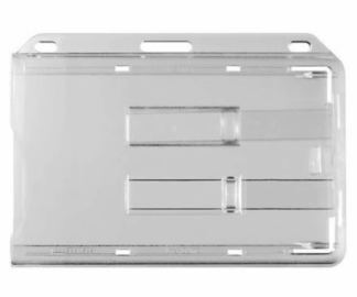 EVOLIS EVO PORTE BADGE RIGIDE CRISTAL HORIZONTAL SECU 2 CARTES (ABIDS90)