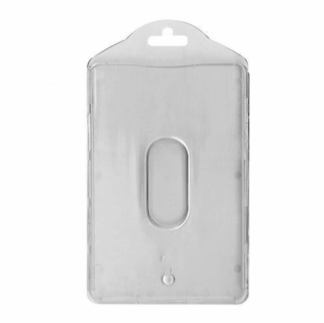 EVOLIS EVO PORTE BADGE POLYCARBONATE VERTICAL 2 CARTES AVEC SEPARATION (ABIDS79V)
