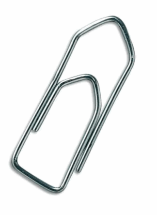 5ET B/1000 ATTACHES LETTRES 30MM BOUT CHEVRON ACIER GALVANISE (900370)