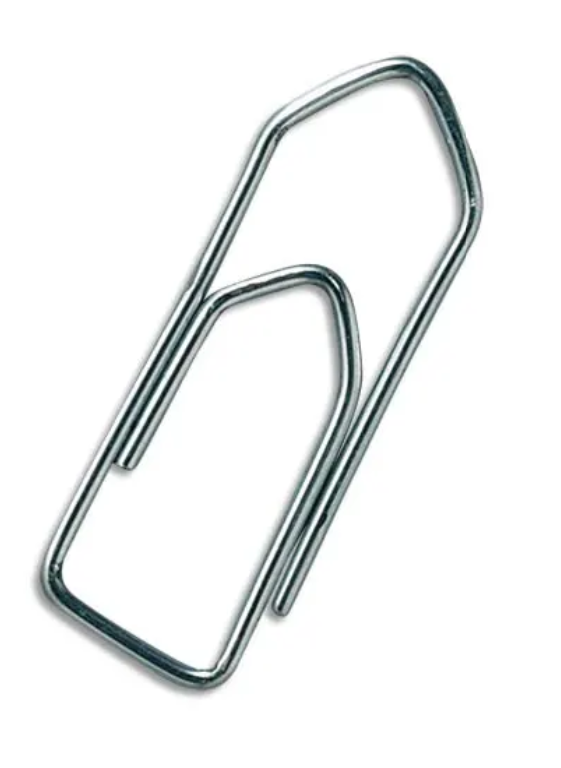 5ET B/1000 ATTACHES LETTRES 30MM BOUT CHEVRON ACIER GALVANISE (900370)