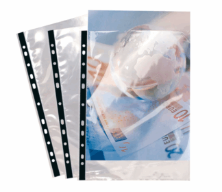 5ETOILES 5ET B/100 POCHETTES PERFOREES 9/100E LISSE 10020691 (581165)