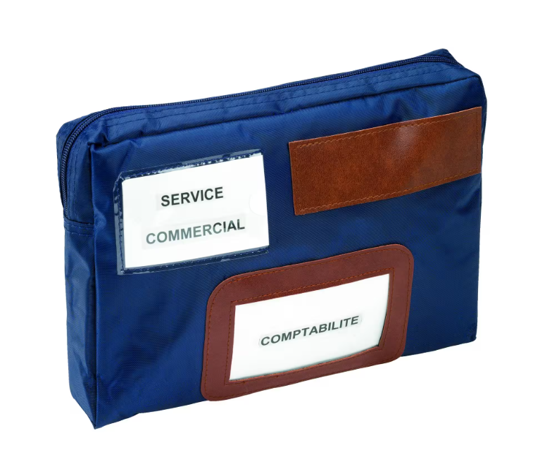 ALBA ALB-POCHETTE DE CAISSE PLATE BLEUE 42X32CM (065251)