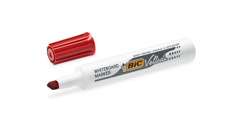 BIC BIC MARQUEUR VELLEDA 1791 BISEAU ROUGE 1199179103 (328131)