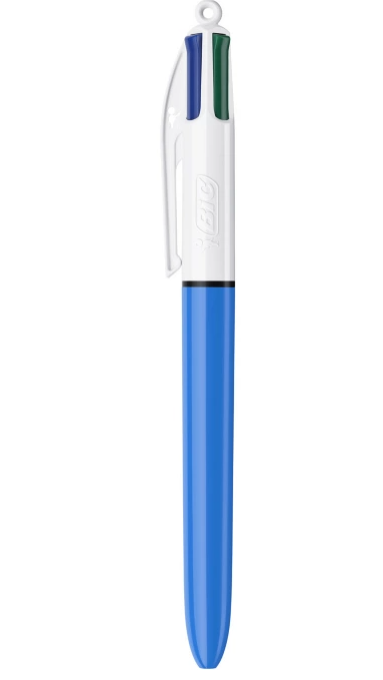 BIC BIC STYLO 4 COULEURS RETRACTABLE MOYENNE (646153)