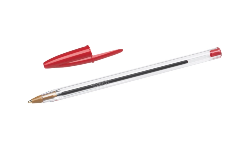 BIC BIC STYLO BILLE ORIGINAL CRISTAL ROUGE 1.0MM (114797)