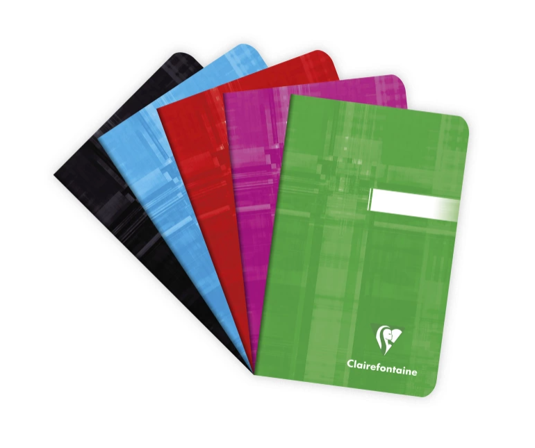 CLAIREFONTAINE CLF CAHIER PIQUE 148X100 A5 96P (CLF63686C)