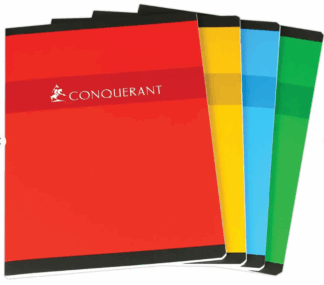 CONQUERENT CAHIER PIQURE A4 96P SEYES 70GR CONQUERENT (100102934)