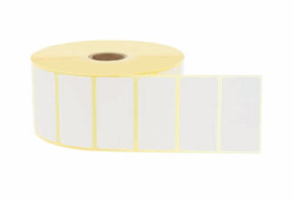 ETIQUETTE BLANCHE TD 40x28 PERM - 40x1250mm (AF00672)