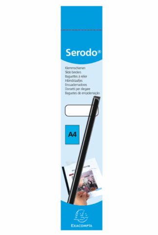 EXACOMPTA EXA B/25 BAGUETTES A RELIER SERODO 6MM NOIR (745129)