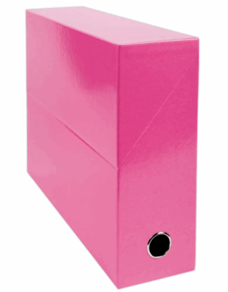 EXACOMPTA EXA BOITE TRANSFERT IDERAMA ROSE DOS 90MM  (143745)