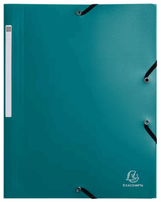 EXACOMPTA EXA CHEMISE 3RAB ELAST POLYPRO A4 OPAQUE VERT (EXA55903E)