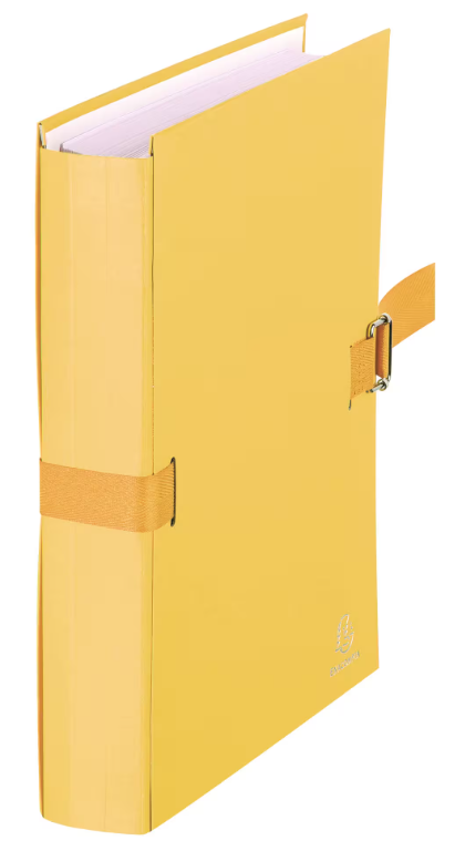 EXACOMPTA EXA CHEMISE DOS EXTENSIBLE 24X32 JAUNE (EXA729E)
