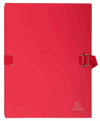 EXACOMPTA EXA CHEMISE DOS EXTENSIBLE 24X32 ROUGE (EXA725E)