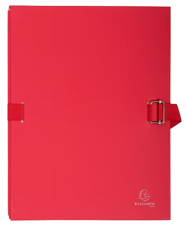 EXACOMPTA EXA CHEMISE DOS EXTENSIBLE 24X32 ROUGE (EXA725E)