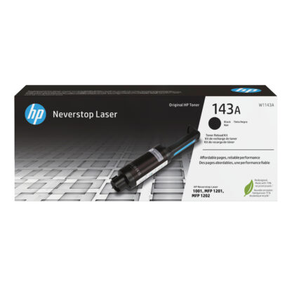 HP Kit de recharge de toner laser noir 143A Neverstop authentique (HPW1143A)