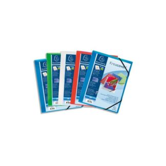 EXACOMPTA EXA CHEMISE PERSONNALISABLE POLYPRO ASS KREACOVER 55189E (293141)