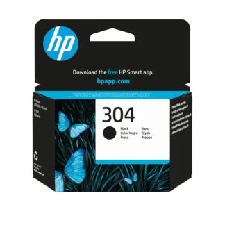 HP 304 Cartouche d’encre noire authentique (HPN9K06AE)