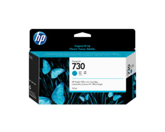 HP Cartouche d’encre 730 DesignJet cyan, 130 ml (HPP2V62A)