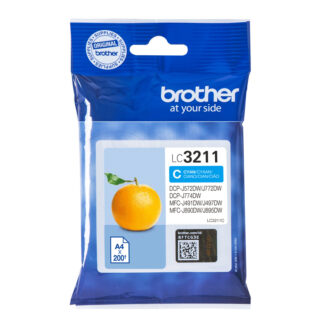Brother LC3211C - Cartouche d'encre originale - Cyan (BROLC3211C)