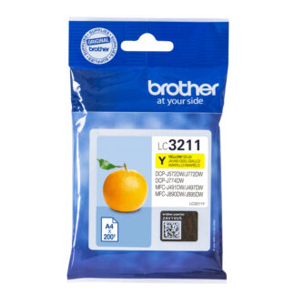Brother LC3211Y - Cartouche d'encre originale - Jaune (BROLC3211Y)