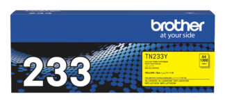 Brother TN233Y YELLOW LASER TONER Cartouche de toner Original (BROTN233Y)