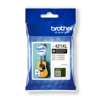 Brother LC421XLBK Cartouche d'encre originale – Noire (BROLC421XLBK)